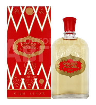 Духи Новая Заря Красная Москва, женские, 42 мл