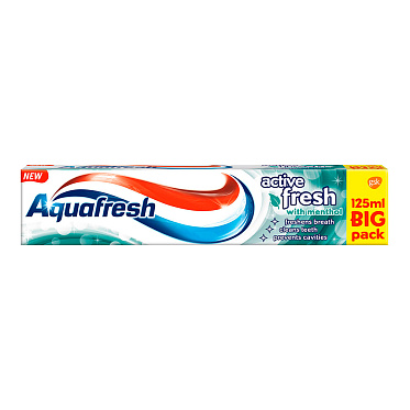 Зубная паста Aquafresh Заряд свежести, 125 мл